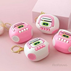 로랑마켓 레트로 카세트 키링 랜덤발송 레트로키링 음성녹음기 보이스레코더