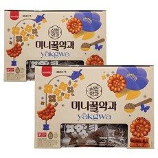 삼립 미니 꿀약과 개별포장, 2개, 1kg