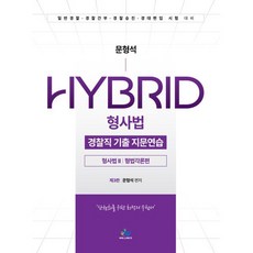 문형석 Hybrid 형사법 경찰직 기출 지문연습: 형사법 2 형법각론편, 윌비스