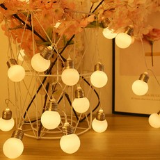 Pentaonyc 圓形燈泡串, 1組, 40顆