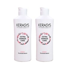 케라시스 엑스트라 데미지 린스 컨디셔너 여행용, 180ml, 2개