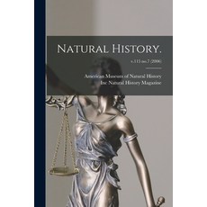 (영문도서) Natural History.; v.115 no.7 (2006) Paperback, Legare Street Press, English, 9781014045379