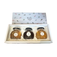 허니순 3종 밀랍 숙성꿀 혼합 답례품 선물세트, 150g, 3개