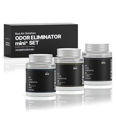 Bad Air Solution 迷你Plus 3種除臭劑正品禮盒, 1套
