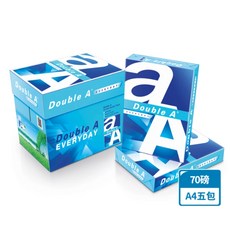 Double A EVERYDAY 多功能影印紙, 5包