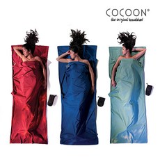 코쿤 여행용 사각 라이너 침낭 Cotton, CT22 Nile, 1개