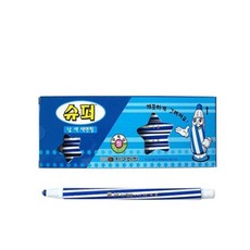 핫세언니 채점색연필 파랑 12자루 채점색연필파랑