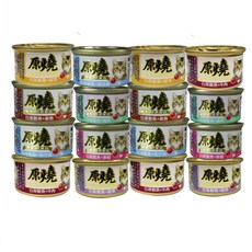 原燒貓罐頭 副食罐 80g 化毛罐 低磷 幼貓 白肉 鮪魚 拌飯, 1個, 白身鮪魚＋吻仔魚, 白身鮪魚＋吻仔魚