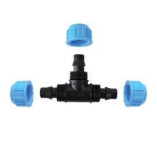 유니룸 호스 연결구 Y자 호스어댑터, 호스연결구 T자형, 1개