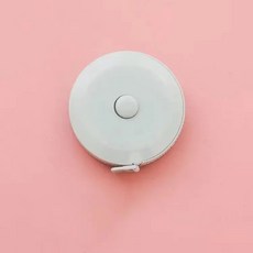 迷你捲尺 軟尺 米尺, 1個, 北歐藍皮尺1個