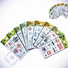 할로윈 야광 타투 랜덤1 문신스티커 일러스트타투