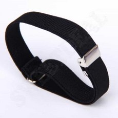 소매 고정밴드 블랙 셔츠가터 셔츠암밴드