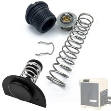 LOBIUTIYA 77707-0010 열 조절기 및 77707-0001 매니폴드 바이패스 밸브 키트 MasterTemp 400 250 200 300 333 Sta-Rite 수, LOBIUTIYA 77707-0010 열 조절기 및 7