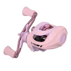 마카롱 핑크 베이트릴 겸용 민물 일반스풀 파워핸들 튜닝 기본더블핸들 코바 머신컷, 일반형 핑크 오른손용, ZW200 왼손잡이 릴 (범용 컵), 기본 모델명/품번
