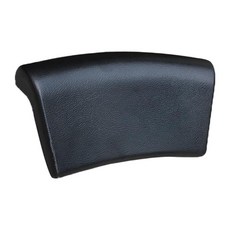 GHSHOP 욕조 베개 욕조 베개 컴팩트 휴대용 액세서리 부드러운 지지 욕조 베개 머리 받침 편안한 스파 호텔 욕실, 30.5cmx23.5cm, 푸, 검은색