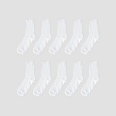 일오공칠 29CM단독_1+110PACK 1507 우먼스 슬림 립삭스 - 스노우 화이트 262487, 일오공칠 1+1