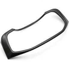 자동차 계기판 게이지 프레임 장식 탄소 블랙 트림 내부 스티커 볼보 XC60 20182022, Carbon Black