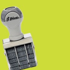 (대 7mm) 날짜 스탬프 만년 날짜도장 구문일부인 유통기한스탬프 날짜스탬프, 1개