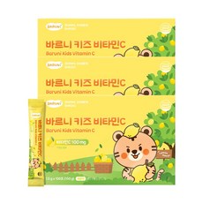 바르니 어린이 영양 키즈 비타민 C 레몬맛, 150g, 3박스