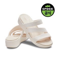 크록스 여성 CROCS BOCA STRAPPY WEDGE W OYS (26SWSD207434) _