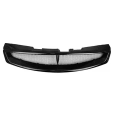 Infiniti 호환 자동차 프론트 그릴 G35 범퍼 상단 레이싱 메쉬 인피니티, Gloss Black