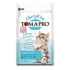 TOMA-PRO 幼貓專用 鮭魚雞肉配方飼料 1.13kg, 1個, 小貓