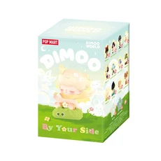 팝마트 Dimoo By Your Side 시리즈 미스터리 박스 Ayan 1PC/12PCS POPMART 블라인드 액션 피규어 귀여운 장, 02 1PC Single Box