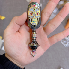 紅桃K 查理王 鋯彩刀墜編織 縷空鋯彩星球 中柱 夜光管, 如圖所示, 1個