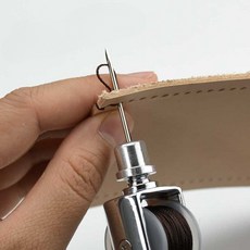 손바느질 소가죽 가죽공예 펀칭, 손바느질 도구 세트, 1개