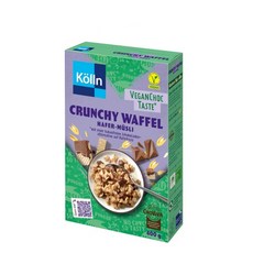 Kölln 퀠린 뮤즐리 크런치 와플 귀리 뮤즐리 Vegan초코 400g