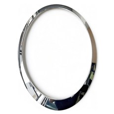 LED 테일램프미니 후드 라이트 트림 커버, R55~R59 실버 전조등 프레임 오른쪽 전면, MINIMini 수입, 1개