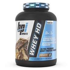 Bpi Whey HD 極致頂級蛋白粉 花生醬冰淇淋口味, 1個, 1900g