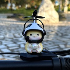 자전거 전기자전거 오토바이 액세서리 차량용 장식품, 1개, 노란색 스티커 B타입