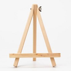 나무 삼각 미니이젤 중형 18cmX24cm, 1개