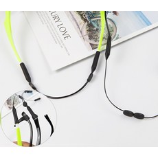 세트1P 길이조절 스트랩 안경줄 귀걸이 운동 가능