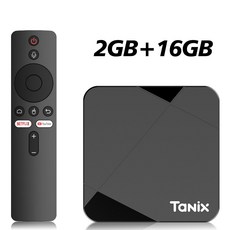 타닉스 TX5 안드 14 스마트 TV 박스 암로직 S905Y5 2G 16G BT TV 박스