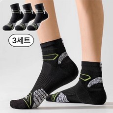 틴코어 포센 러닝 남자 양말 스포츠 압박 삭스 중목 조깅 농구 세트, 블랙세트, 1개