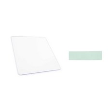 윌비 클립온 가드 (15.0 x 16.2cm) 크레마 팔레트 용 아크릴 판 폴리카보네이트 이북리더기 파우치 보관용 스크린 보호 패드, 1개, 민트