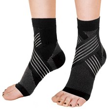 라인벨라 의료용 테이핑 발목보호대 블랙, 2개