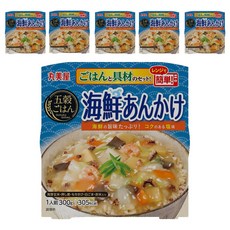 丸美屋 海鮮五穀飯裹粉, 6個, 300g