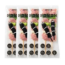 이고닭 파닭꼬치(120g X 2개입) 240g 4개 (롱닭꼬치), 120g
