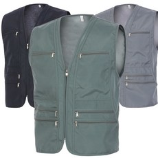 봄가을 국산 SH 멀티 포켓 건빵 작업조끼 SHV9401