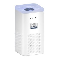 RKIN HEPA 14 스마트 공기 청정기 - PM2.5 모니터가 있는 대형 실내 공기 청정기 반려동물 털 냄새 꽃가루 및 가정용 연기를 위한 Wi-Fi 및 앱 제어 최, Air Purifier