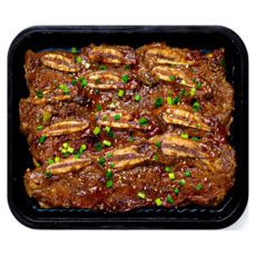 하나농수산연합 LA갈비 양념 소갈비 초이스등급 (기름제거), 3개, 500g