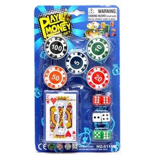 포커세트 카드 1개 포커칩 25개 주사위6개 포함_MCL