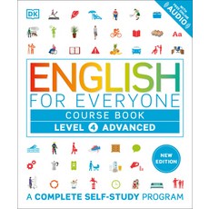 (영문도서) English for Everyone Course Book Level 4 Advanced Hardcover, DK Publishing (Dorling Kind..., 9780593968116
