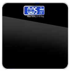 문링크 고급 스마트 엣지 체중계, 1개, 시크블랙, 문링크 체중계