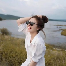 ROAV Riviera 8103 鏡框:霧面黑 鏡片:漸層灰 【HEBE配戴款】 折疊太陽眼鏡 折疊墨鏡 偏光太陽眼鏡