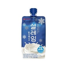 설레임 밀크쉐이크160ml 24개