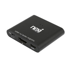 넥시 1:2 HDMI 분배기 NX-4K0102-EDID, NX-4K0102-EDID/NX1488, NX1488